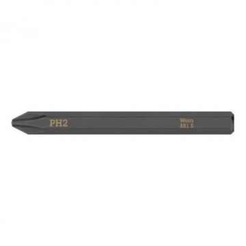 Bit de impact 851 S Wera 05018161001, PH2x70 mm