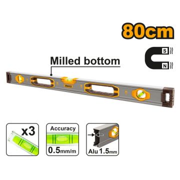 Boloboc 100cm Magnetic Industrial INGCO HSL38100M