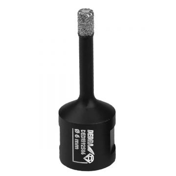 Carota diamantata Dedra, vacuum brazed, M14, 6 mm