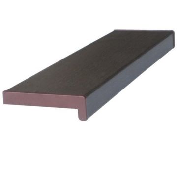 Glaf PVC pentru interior, wenge, 250 x 3000 mm