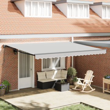Gossi cadru pentru umbra semi-cassete, retractabil, manual