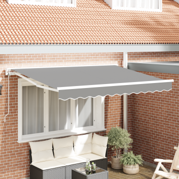 Gossi cadru perdea electrica semi-cassetta metal retractabil