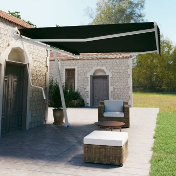 Gossi copertina autonoma retractabila automat, antracit, 500x350 cm