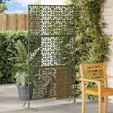 Gossi panou de fencing metalic verde oliv metal mare