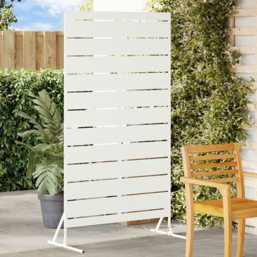 Gossi panou de gard metalic alb metal standard durable