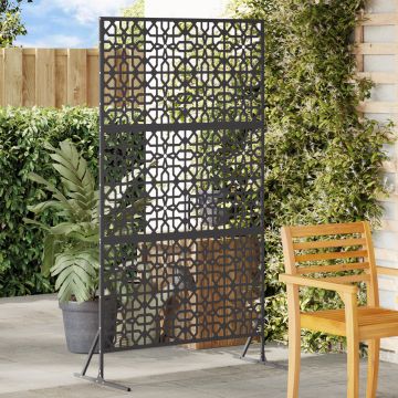 Gossi panou gard metalic negru metal mare model panou gard