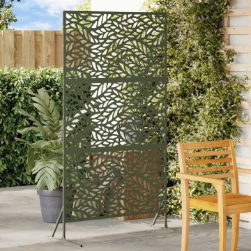 Gossi panou metalic verde oliv otel vopsit electrostatic standard