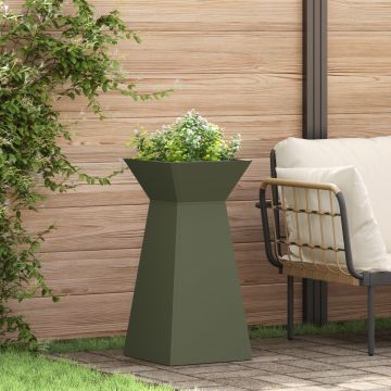 Gossi set de suporturi pentru plante oliv metal 35 x 35 x 73 cm