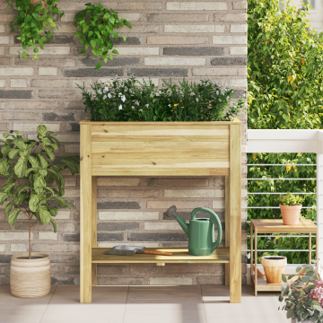 Gossi suport pentru plante din gradina 85x46x94 cm lemn de pin impregnat