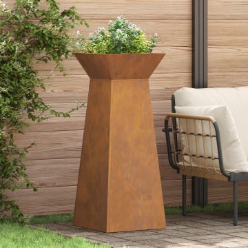 Gossi suport pentru plante otel rezistent la intemperii 40 x 40 x 101 cm