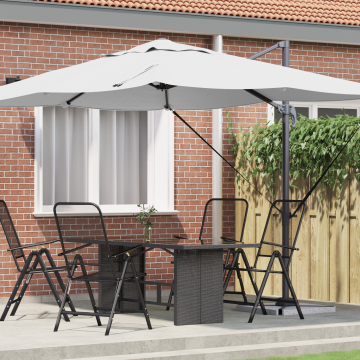Gossi umbrela cantilever nisip poliester mare inclinabila