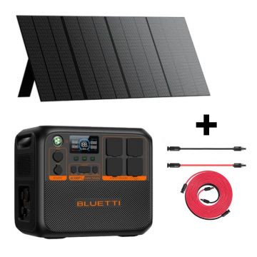 Kit Generator Solar Portabil Bluetti AC200PL 2400W 2304Wh cu panou 350W