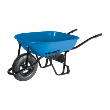 Roaba pneumatica 80L, Truper, cadru tubular