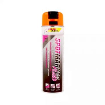 Spray marcaj rutier, Dupli-Color MK Flour, portocaliu, 500 ml