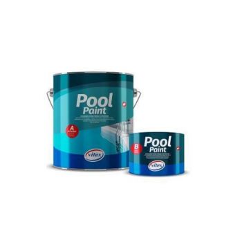 Vopsea epoxidica bicomponenta pentru piscine VITEX Pool Paint, comp. A+B, alb, 3.5 l