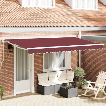 Gossi fabric de inlocuire a marchizei pentru cadru de 4x2 m bordo