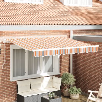 Gossi fabrica de marchiza de inlocuire pentru cadru de 3x2 m cu dungi multicolore