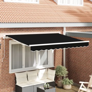 Gossi husa de inlocuire pentru marchiza pentru cadru de 3.5x2.5 m negru