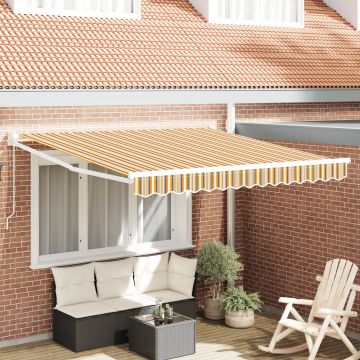 Gossi marchiza manuala retractabila cu dungi colorate 300x250 cm