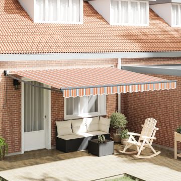 Gossi marchiza manuala retractabila cu dungi colorate 400x300 cm