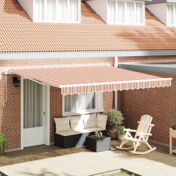Gossi marchiza manuala retractabila cu dungi multicolore 400x300 cm