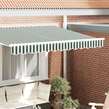 Gossi marchiza pentru cadru de 3 m verde si alb 2.8 x 0.2 m