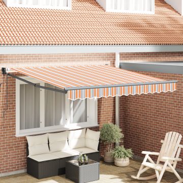 Gossi marchiza retractabila automata cu dungi multicolore 350x250 cm