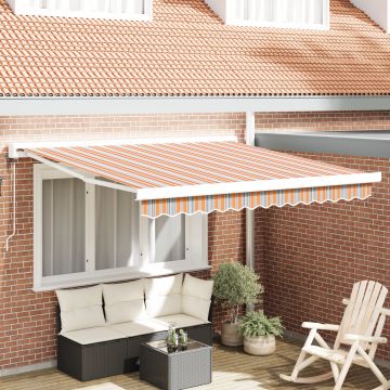 Gossi marchiza retractabila automata cu dungi multicolore 350x250 cm