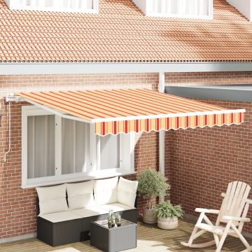 Gossi marchiza retractabila automata galbena si portocalie 350x250 cm