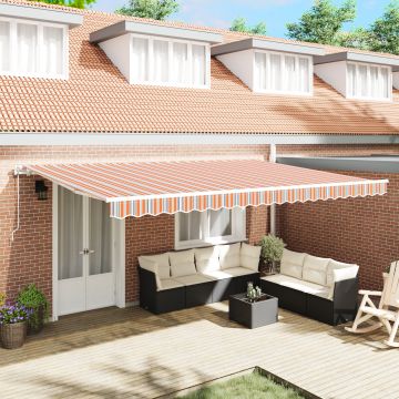 Gossi marchiza retractabila cu dungi colorate 500x300 cm