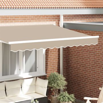 Gossi marchiza valance pentru cadru de 3.5 m bej 3.3x0.2 m