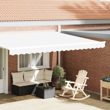 Gossi marchiza valance pentru cadru de 4.5 m alb 4.3x0.2 m