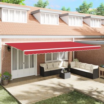 Gossi material de inlocuire pentru marchiza 6x3 m in rosu