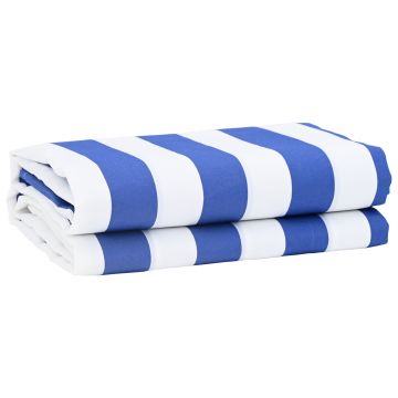 Gossi material de inlocuire pentru marchiza albastru si alb 10x1.6 m
