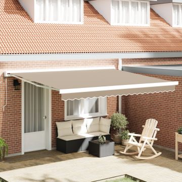 Gossi material de inlocuire pentru marchiza cadru de 4x3 m bej