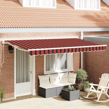 Gossi material de inlocuire pentru marchiza pentru cadru 4x2 m cu dungi multicolore