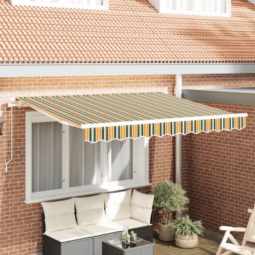 Gossi material de inlocuire pentru marchiza pentru cadru de 2.5x2 m in verde si galben