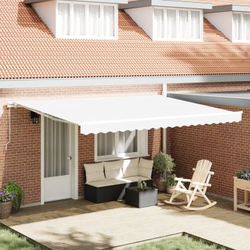 Gossi material de inlocuire pentru marchiza pentru cadru de 4.5x3 m alb