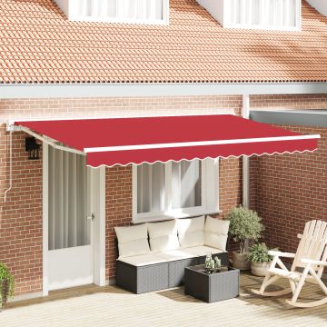 Gossi material de inlocuire pentru marchiza pentru cadru de 4x2 m rosu