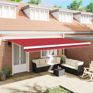 Gossi material de inlocuire pentru marchiza pentru cadru de 5x3 m rosie