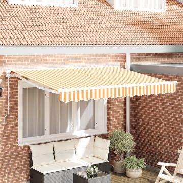 Gossi material de schimb pentru marchiza pentru cadru de 2.5x2 m galben si alb