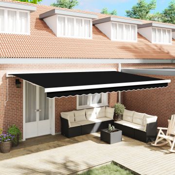Gossi material de schimb pentru marchiza pentru cadru de 5x3,5 m negru