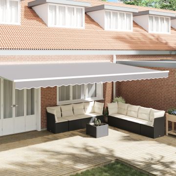 Gossi valanta de copertina pentru cadru de 6 m gri deschis 5.8x0.2 m