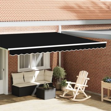 Gossi valanta pentru marchiza de 4.5 m neagra 4.3x0.2 m