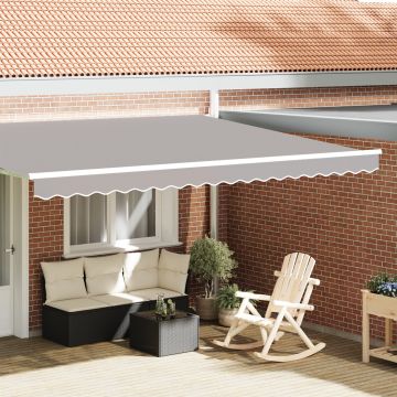 Gossi valanta pentru marchiza pentru cadru de 4.5 m gri deschis 4.3x0.2 m