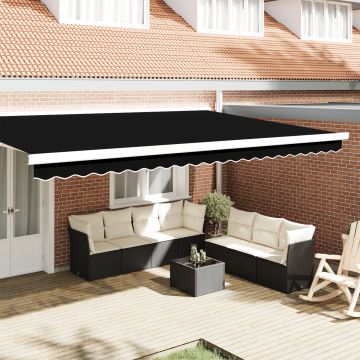 Gossi valanta pentru marchiza pentru cadru de 5 m neagra 4.8x0.2 m