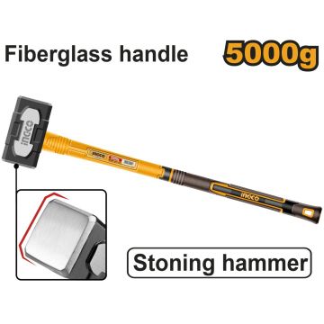 Baros 5.0Kg Maner de Fibra (Nou) INGCO HSTH83598 Baros 5.0Kg Maner de Fibra (Nou) INGCO HSTH83598