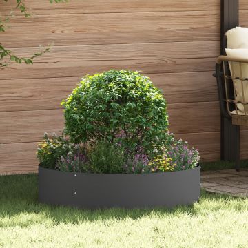 Gossi ghivece din plastic negre negru plastic mare durabil