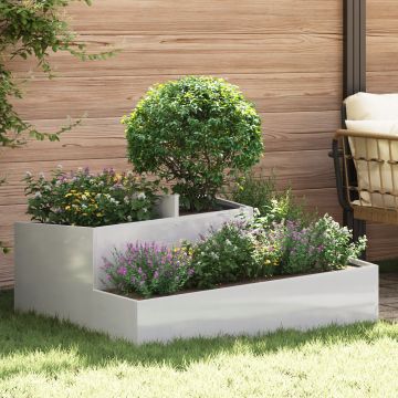 Gossi ghivece si jardiniere otel inoxidabil mediu jardiniere