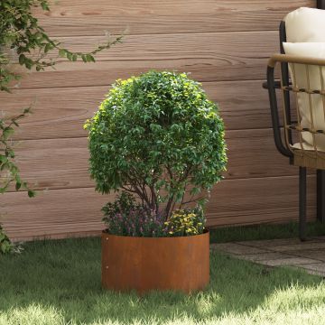 Gossi ghiveci din otel corten otel corten otel corten mediu durabil